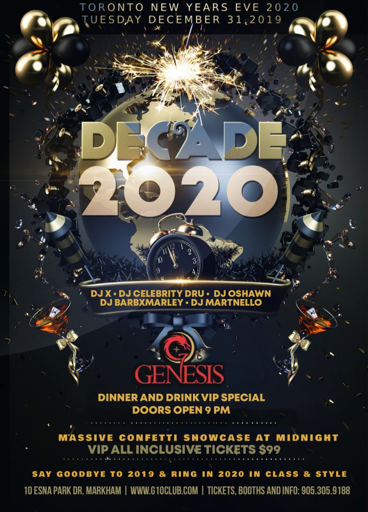 Genesis NYE 2021 Genesis (Markham)